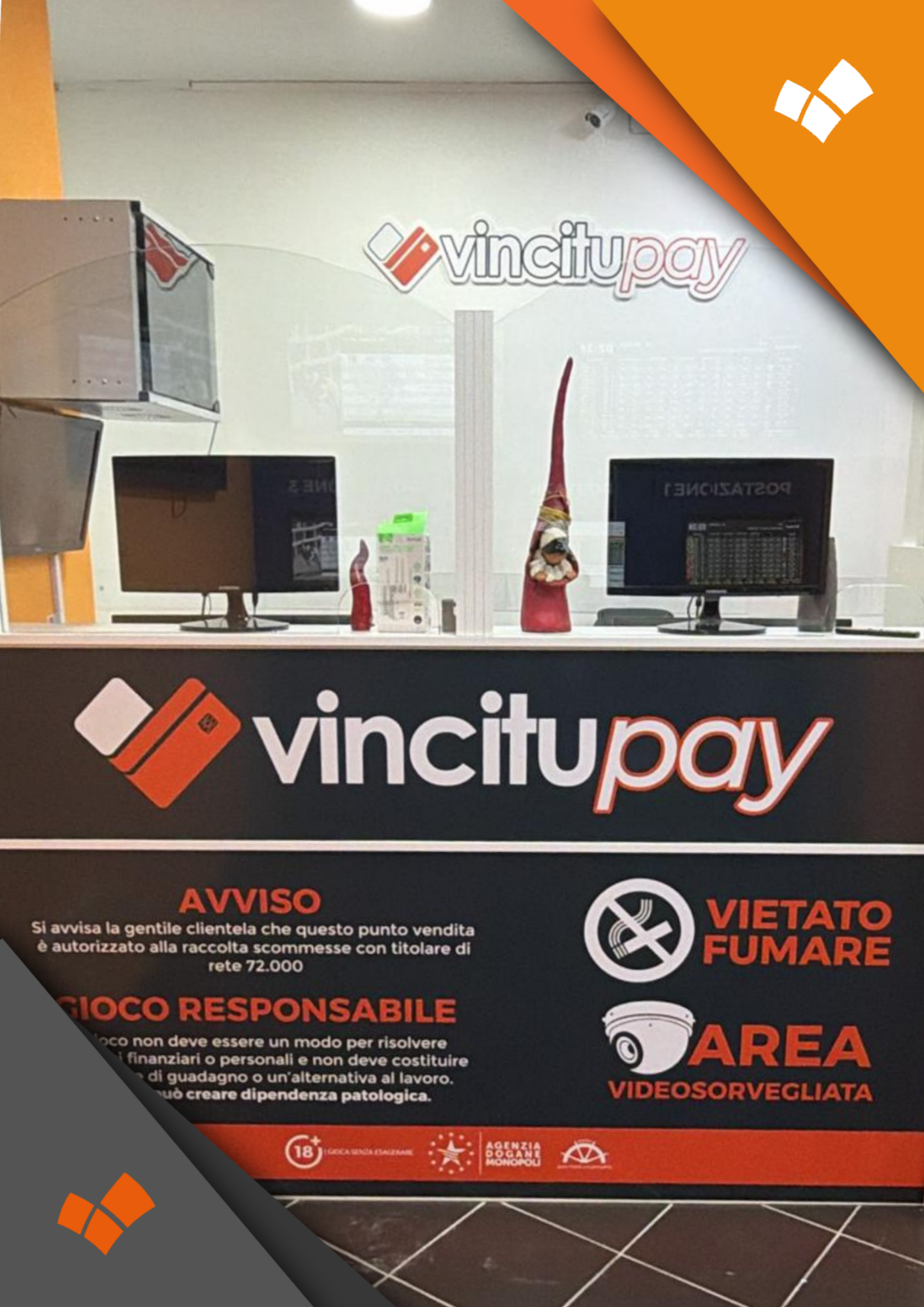 Postazioni VincituPay in attività